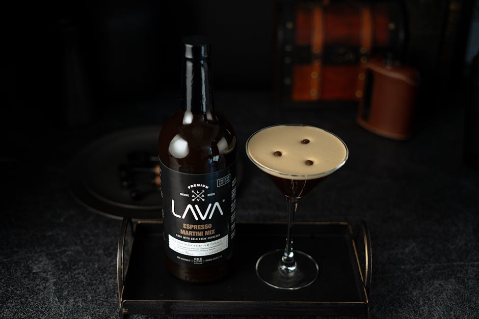 Klassisk Espresso Martini med Kahlúa
