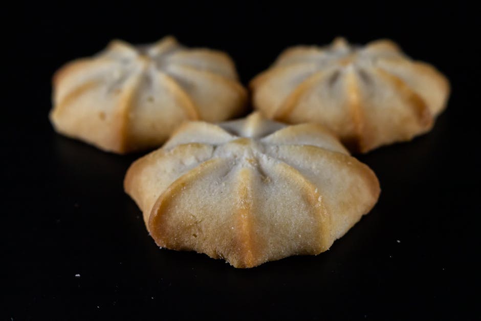 Shortbread med brunt sukker og kanel