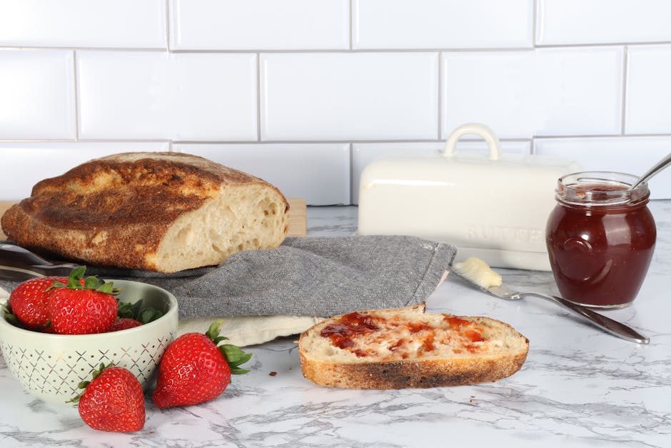 Jordbærsyltetøy med rosmarin