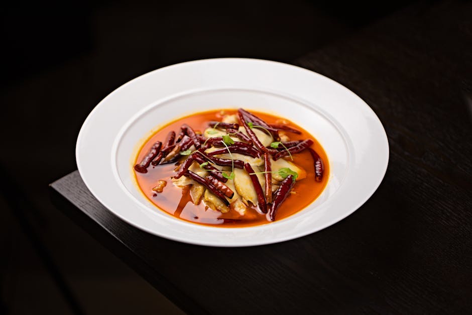 Kremet romainesalatssuppe med tomatillo og chili