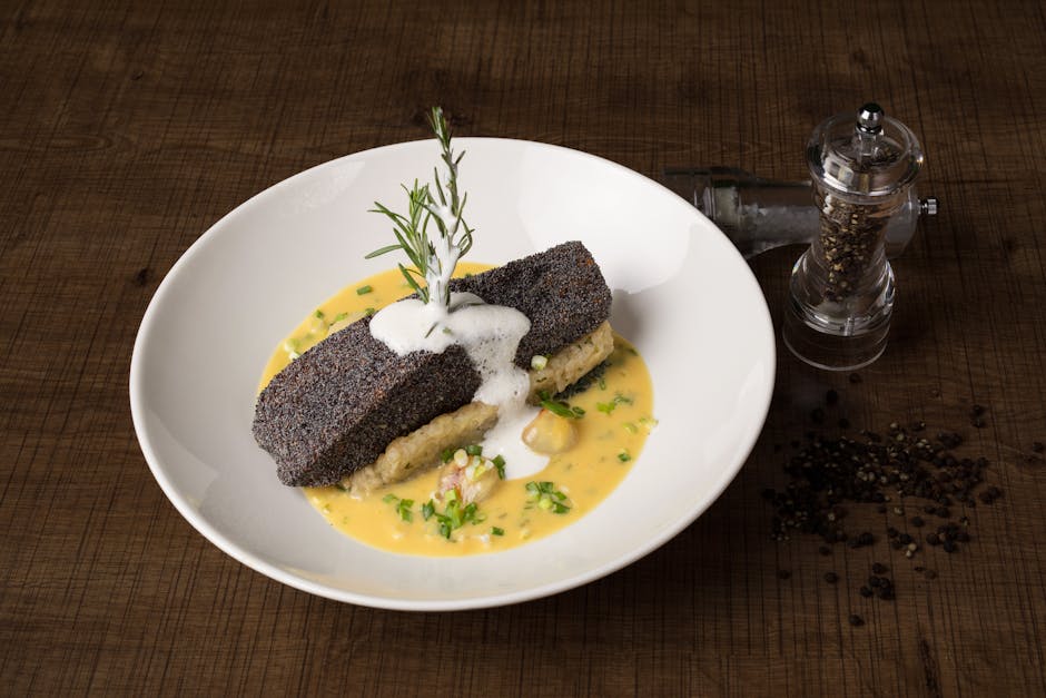 Fiskefilet med makadamianøtter