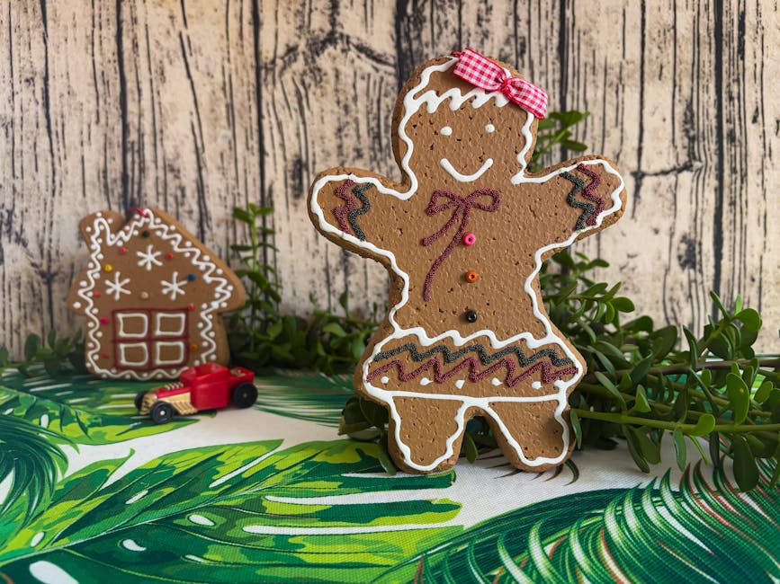 Klassiske pepperkaker med royal icing