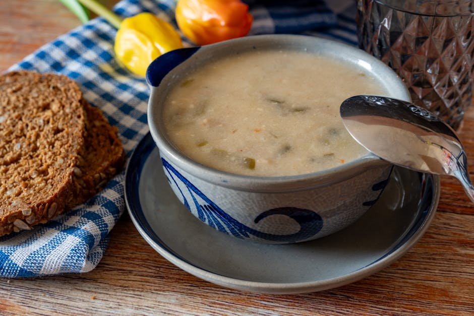 Kremet fransk løksuppe-dip med crostini