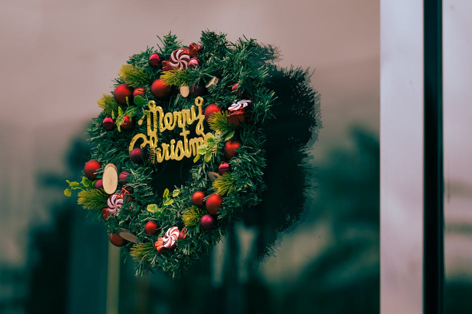 Festlig ostekrans med paprika og urter