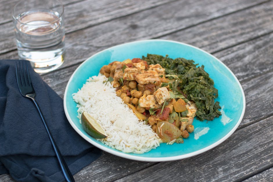 Tofu og grønnsaker Tikka Masala