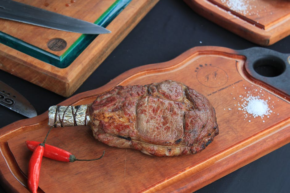 Gaucho-fylt ribeye-biff med chili og hvitløk