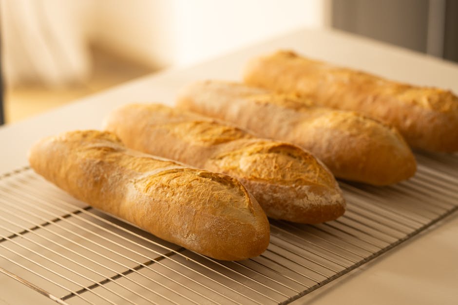 Hjemmelagde sprø baguetter