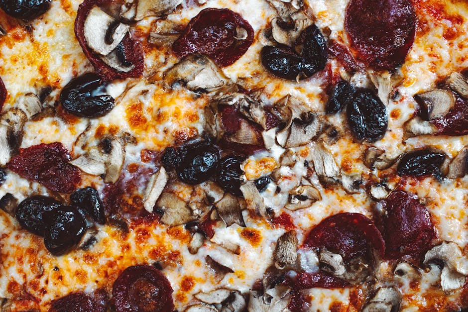 Sep Pep-sandwich med pepperoni og sopp