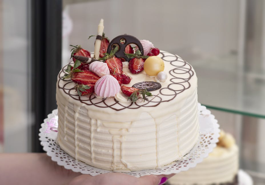 Kremkake med karamellisert ananas