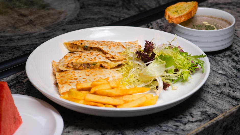 Hummerquesadillas med Sriracha og lime