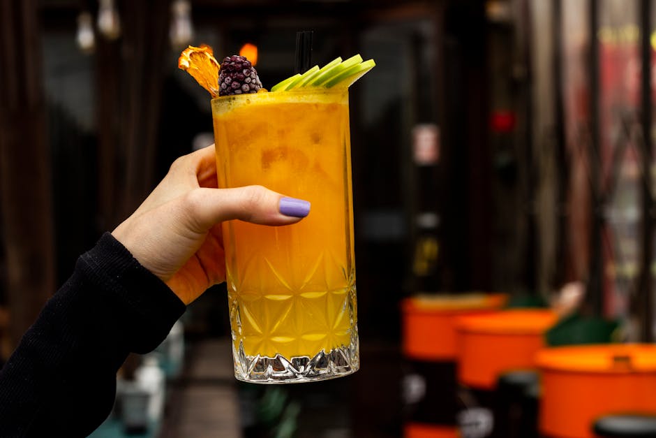 Elektrisk skrutrekker cocktail