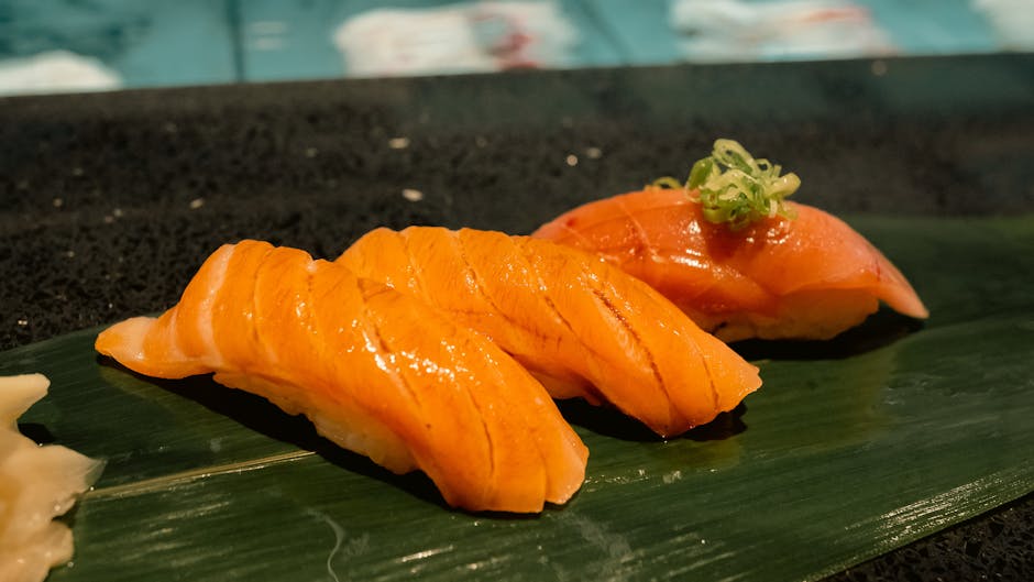 Laks trukket i soyasaus med ingefær og stjerneanis