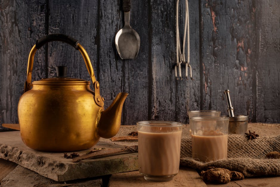 Krydret Masala Chai Punch med Whisky
