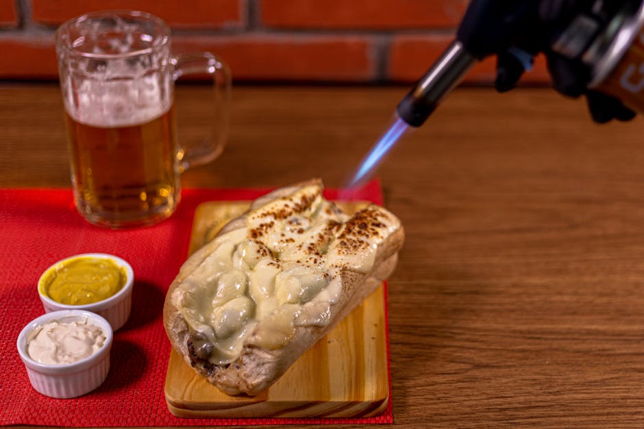 Slurvete kjøttboller med smeltet ost