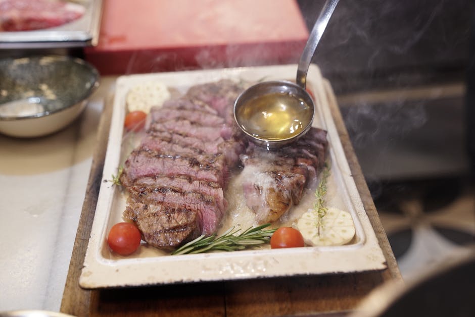 Ytrefilet med ovnsbakt hvitløk- og fiken-saus