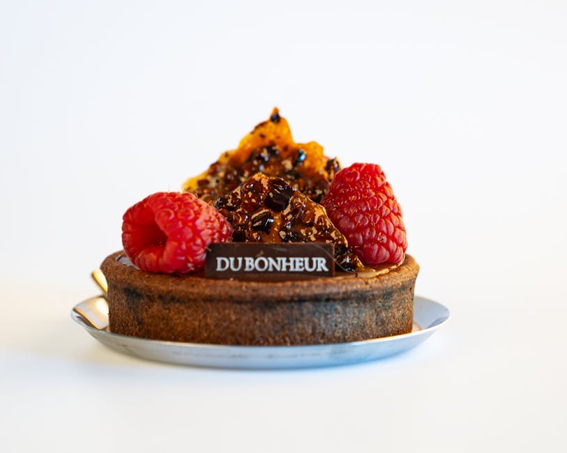 Karamellisert toast med mascarpone og bringebær