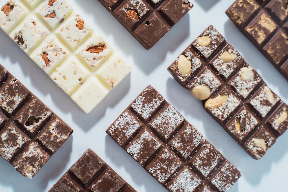 Turrón de kokos med sjokolade