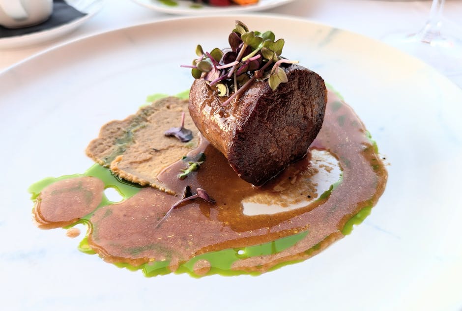 Spiralrullet storfefilet med pesto