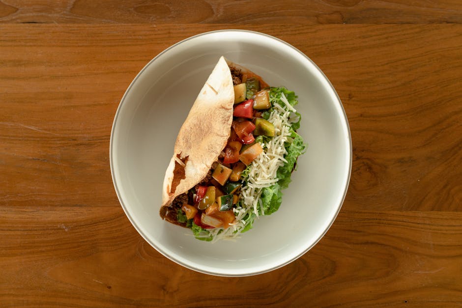 Lammesalsa med feta og pitabrød