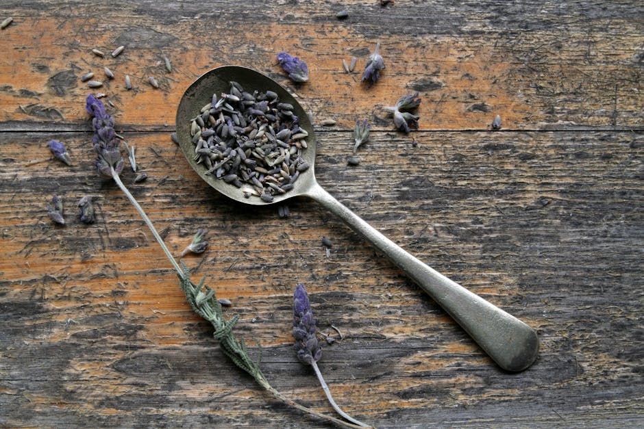 Hjemmelaget lavendelsirup