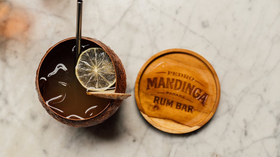 Cubana cocktail med aprikos og rom