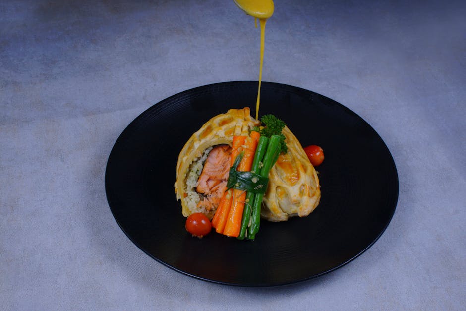 Ørret i butterdeig med gjeddemousse