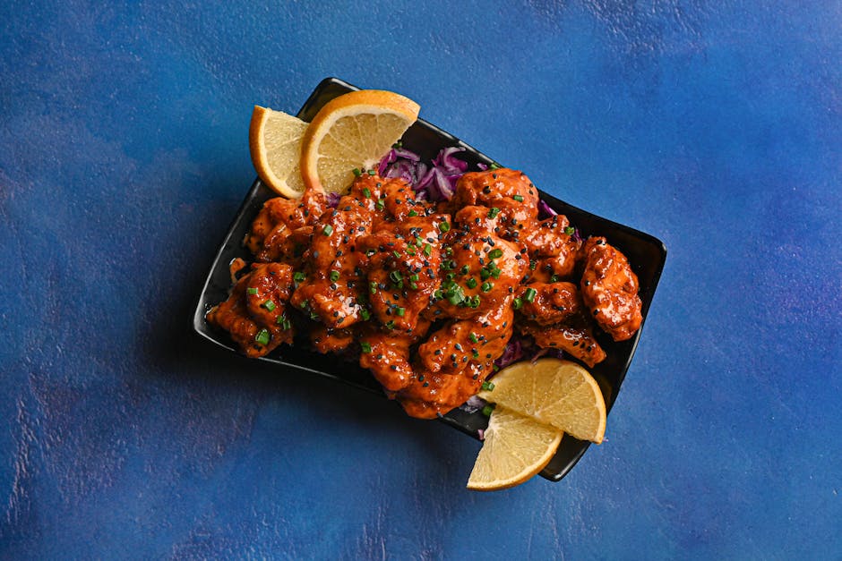 Kylling med mynte og sitron