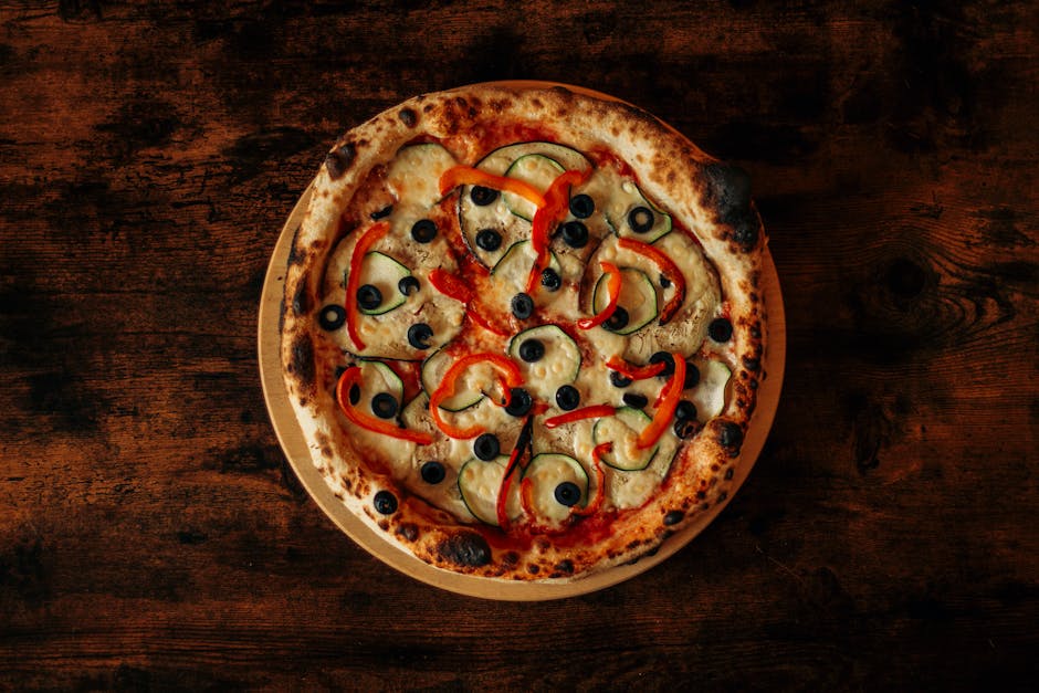 Pizza med mais, squash og røkt chili