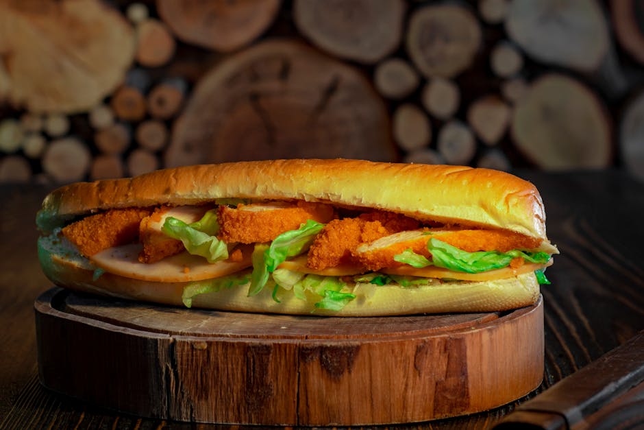 Kylling Cacciatore-sandwich