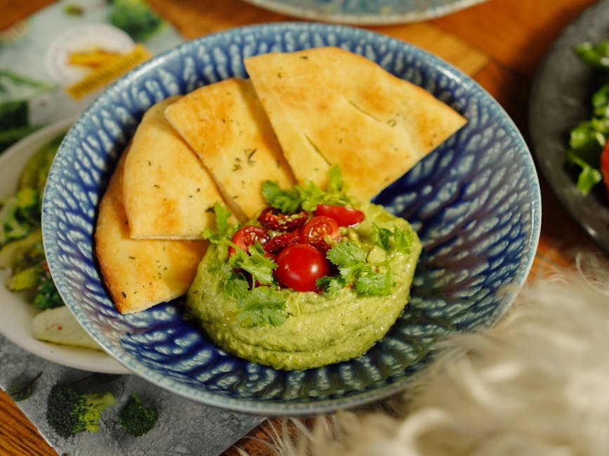 Falsk guacamole med lime og salt