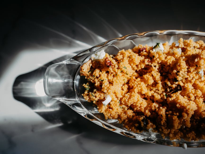 Røstet mais- og hvitløkscouscous