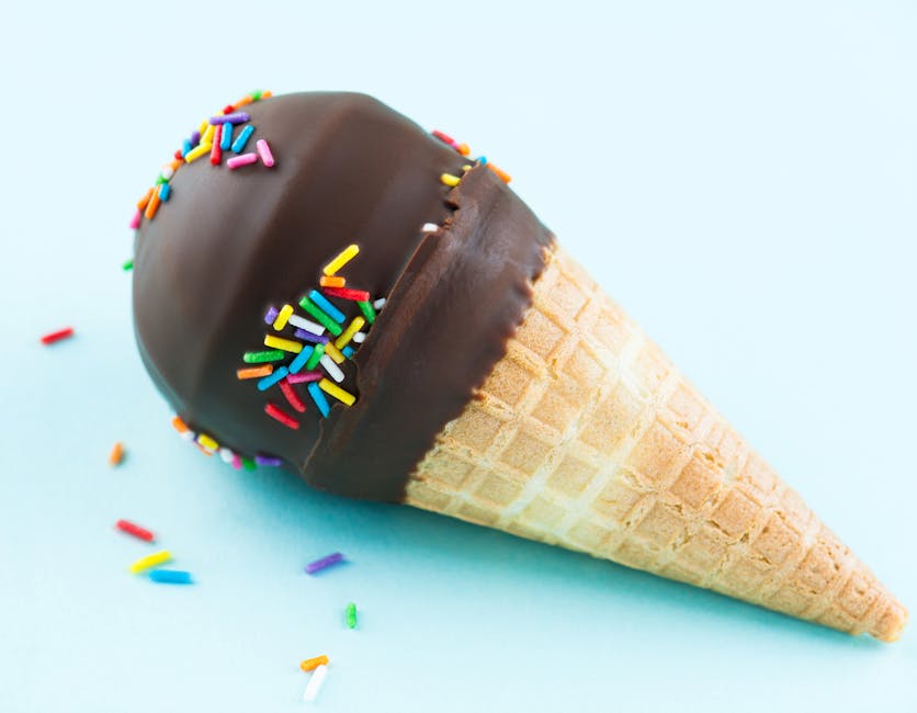 Sjokoladecupcakes i vaffelkjeks