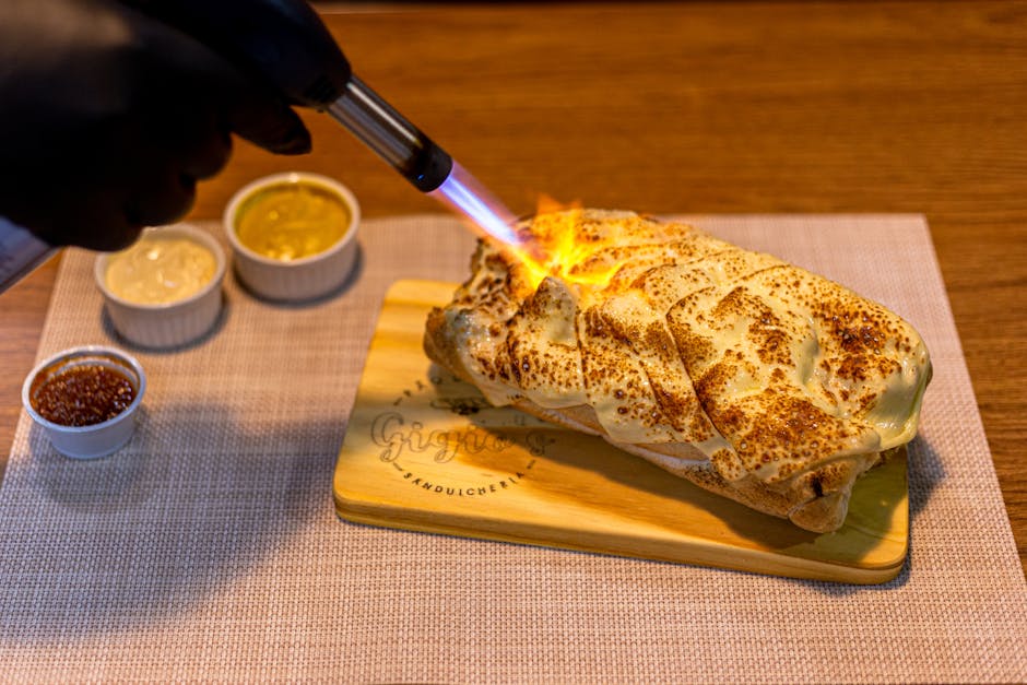 Saganaki – Flamberte greske oster