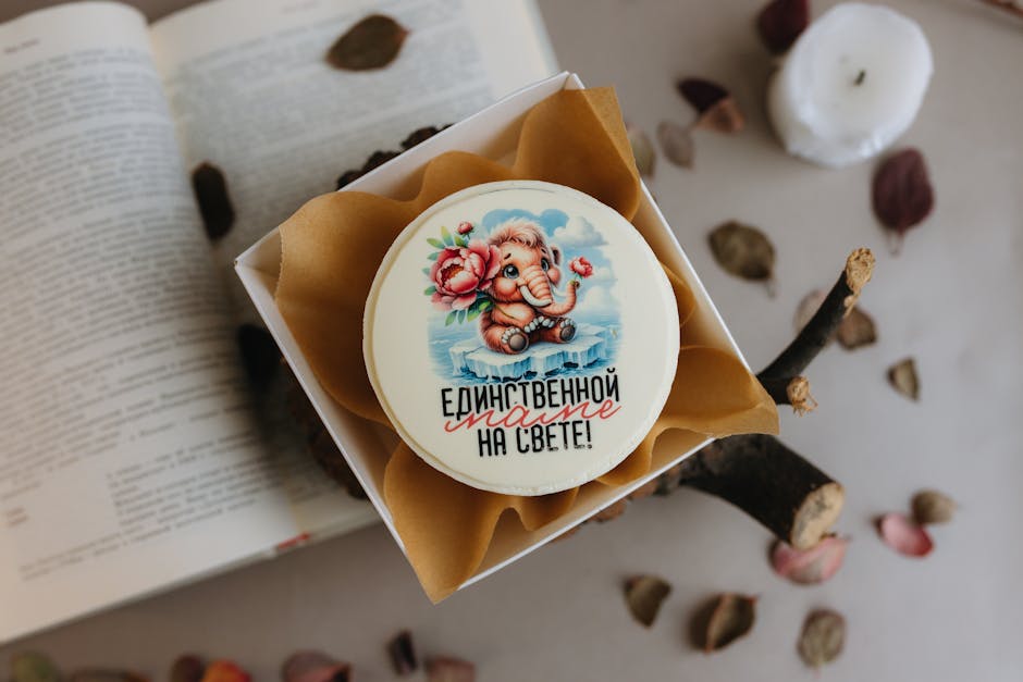 Spiselige gaveesker av sukkerkaker