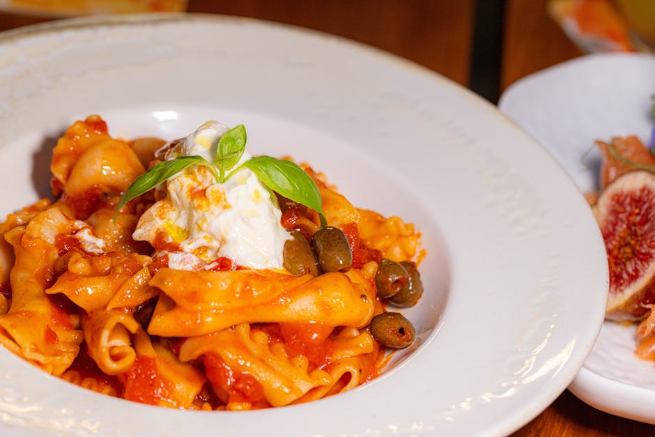 Pasta alla Norma med aubergine og ricotta