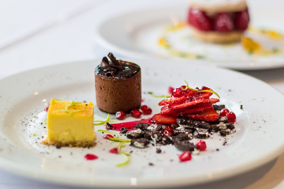 Luftig appelsinmousse med ingefærkjeks