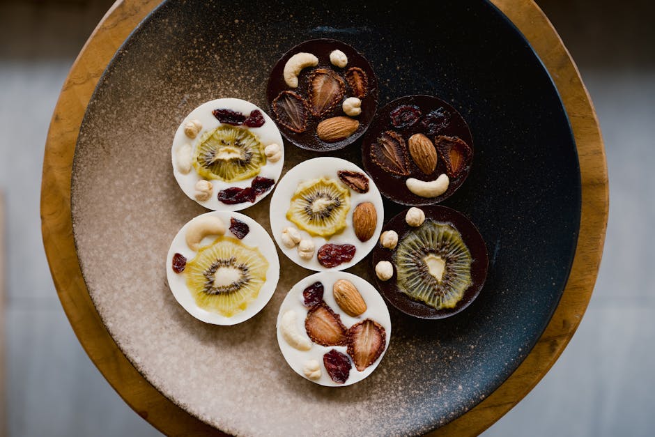 Sjokolade- og cashewkokoskuler