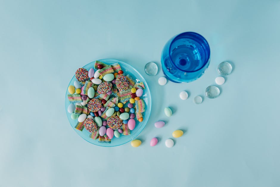 Fargerik «Crazy Bark» med mandelmasse