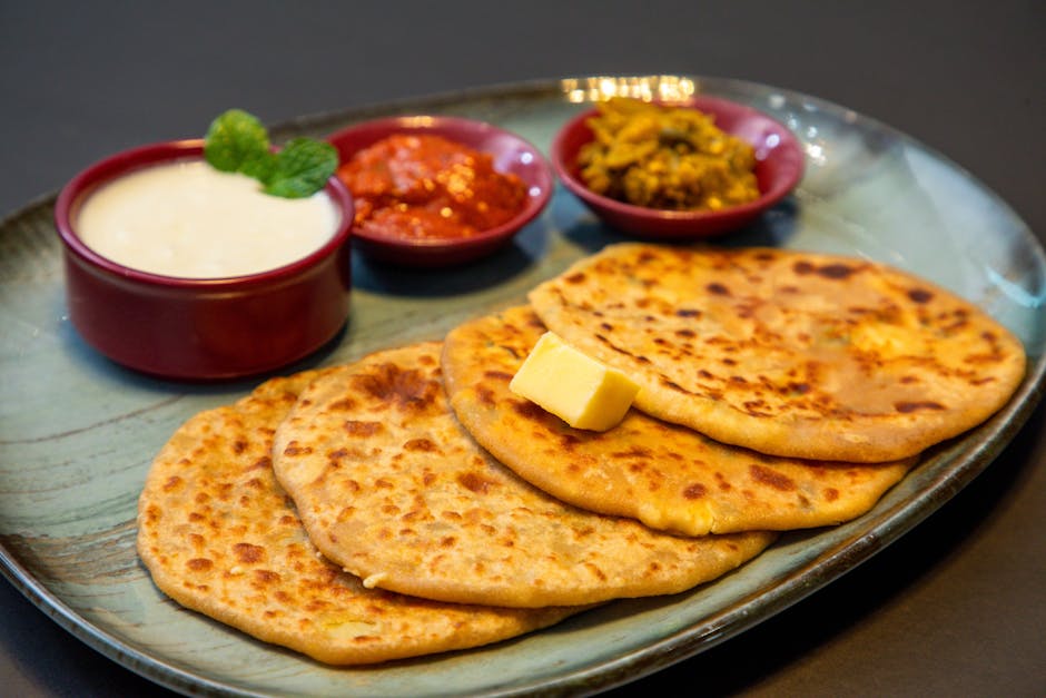 Aloo Paratha (indisk potetbrød)
