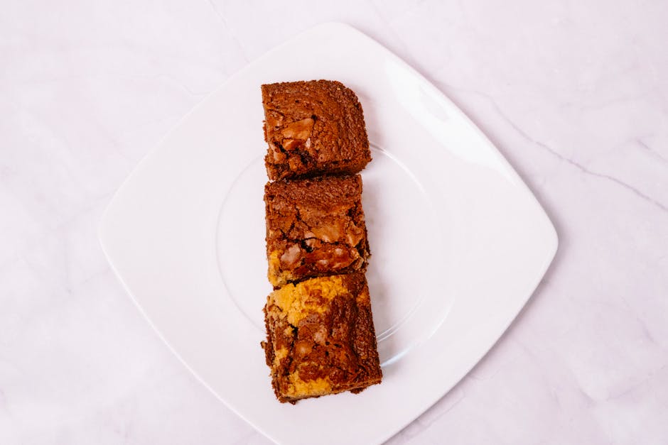 Blondies med butterscotch og bourbon