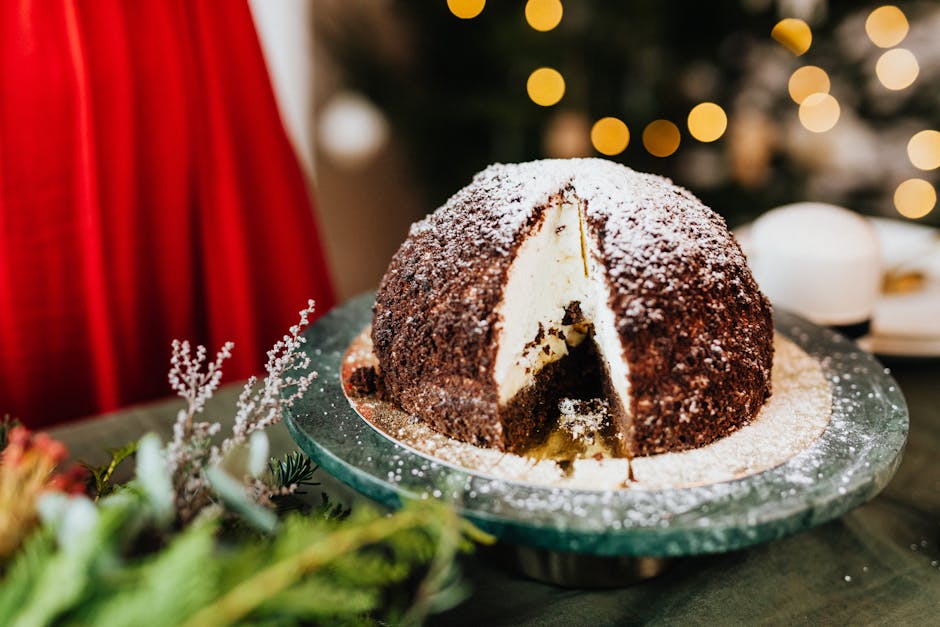 Klassisk Yule Log (Julekubbe)