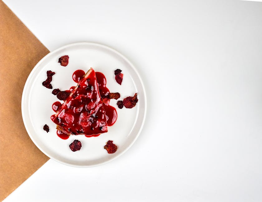 Fruktfondue med bærsaus