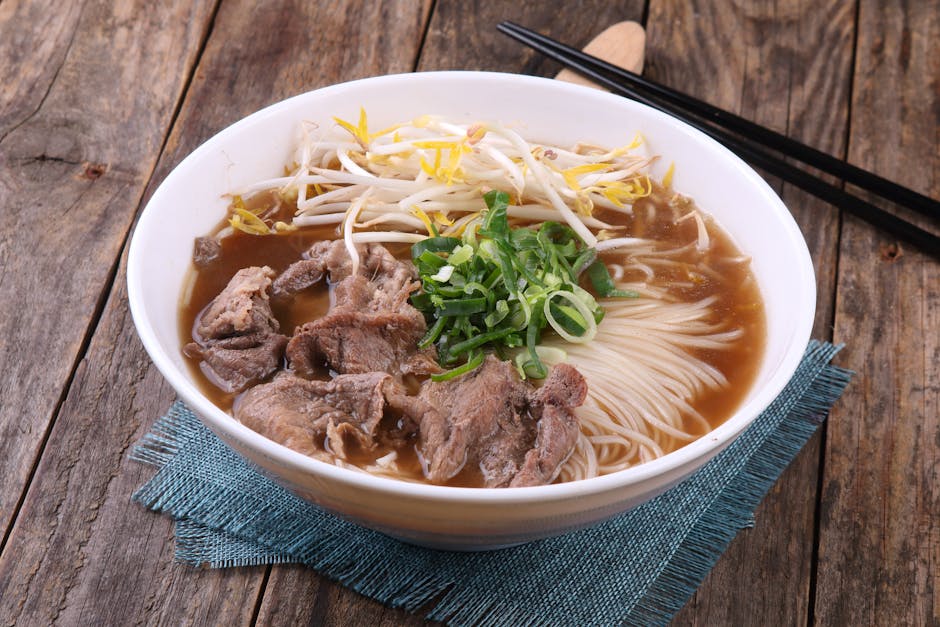 Autentisk vietnamesisk okse-pho