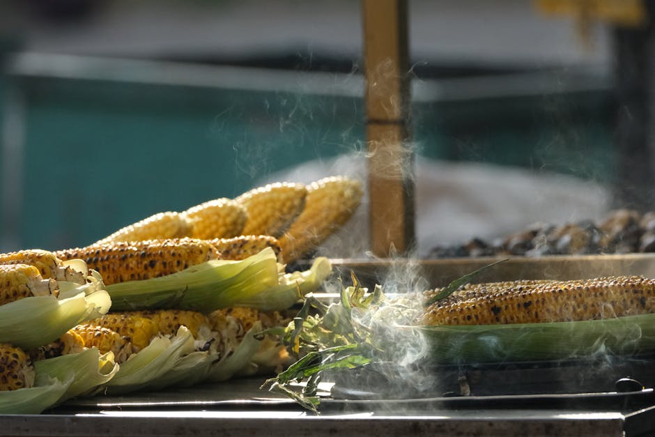 Røykfylt syltet mais