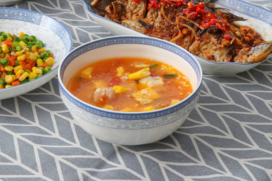 Enkel kinesisk maissuppe