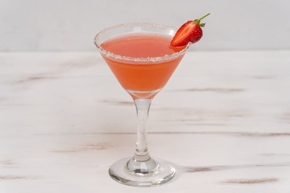 Slank jordbær-daiquiri