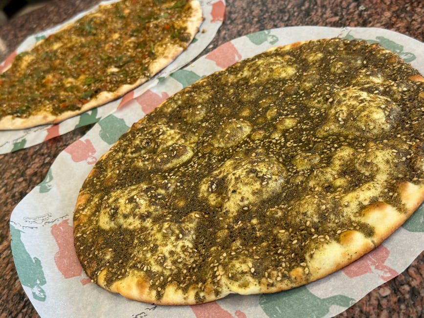 Krydrede kjeks med za'atar