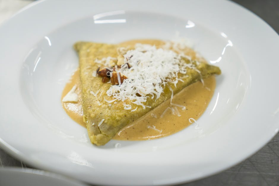 Bakte ostekreps med marinara