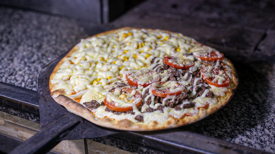 Sprø meksikansk pizza med kjøttdeig