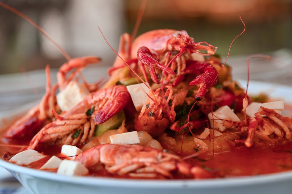 Tamales med krabbe- og rekefyll